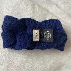 Gucci Ear Warmer Blue